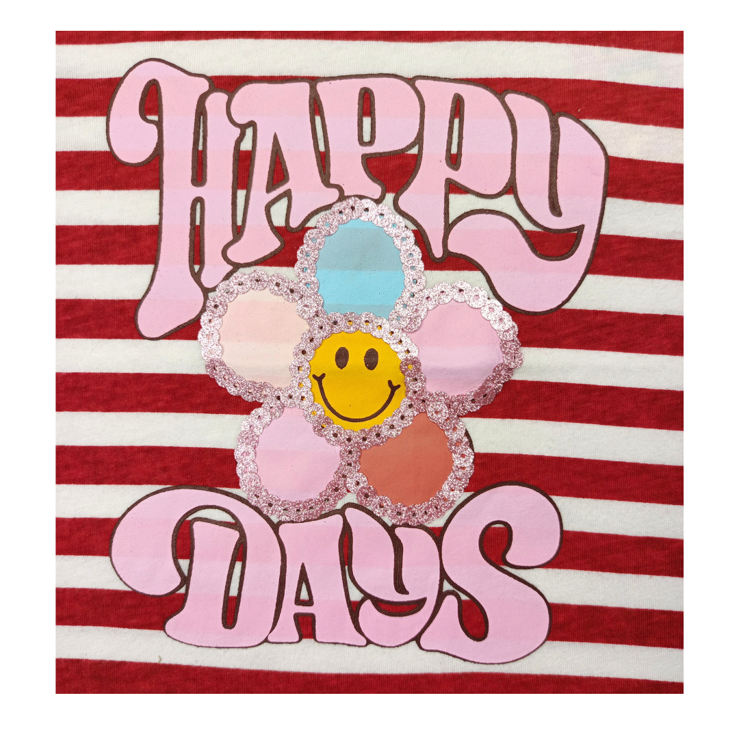 Happy Days Girls Sequin Tee