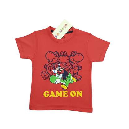 Mario Game On - Boys T-Shirt