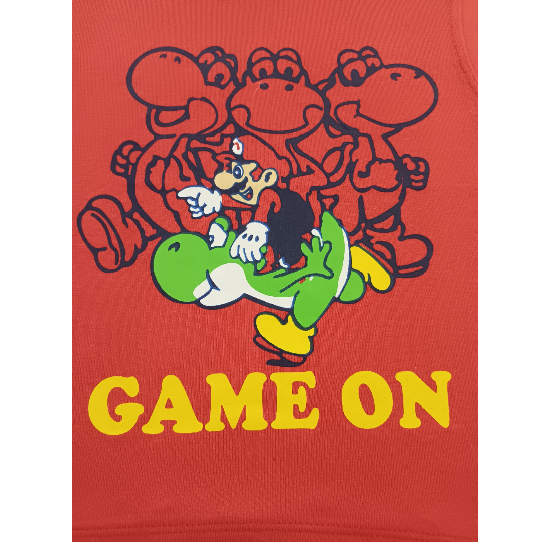 Mario Game On - Boys T-Shirt