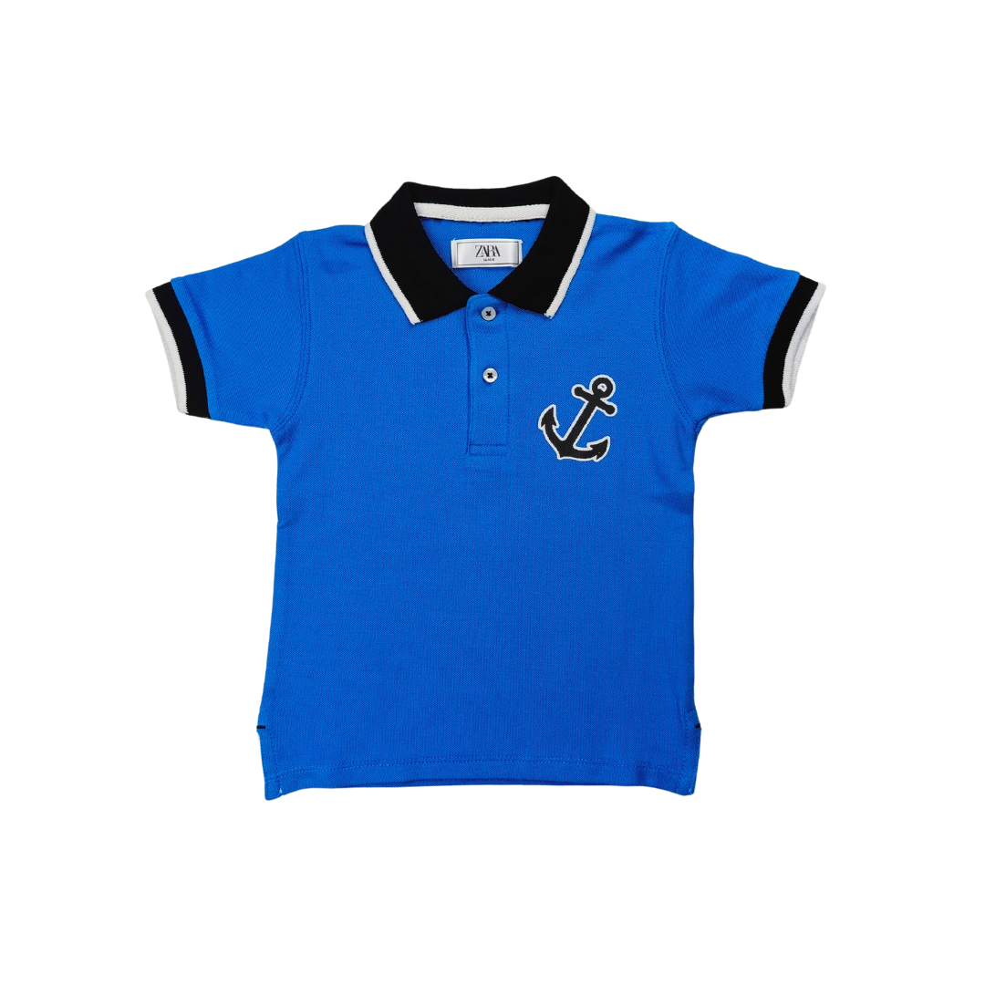 Azure Harbor Polo Shirt