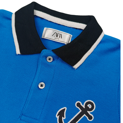 Azure Harbor Polo Shirt