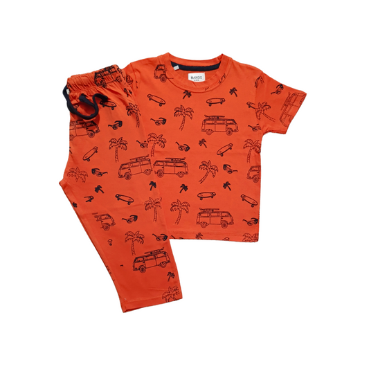 Miami Kids Orange Tracksuit