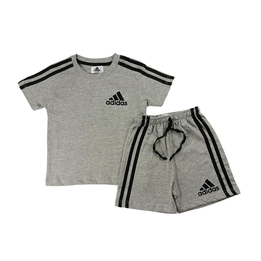 Adi Grey Kids Niker Shirt