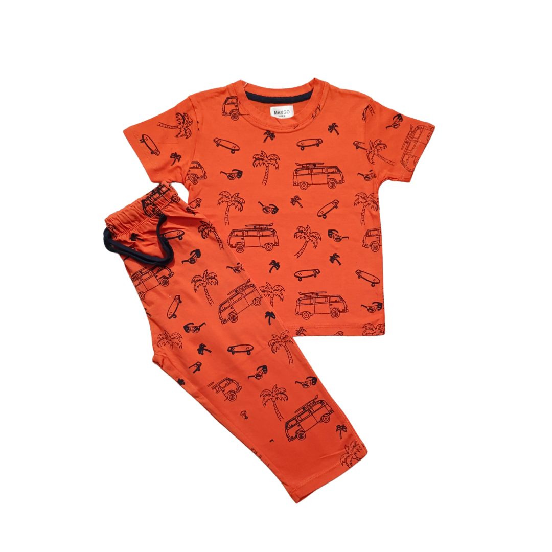 Miami Kids Orange Tracksuit