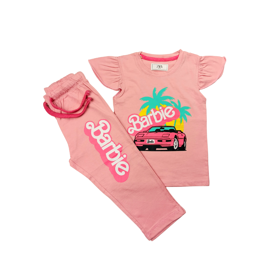 Pink Miami Barbie Tracksuit