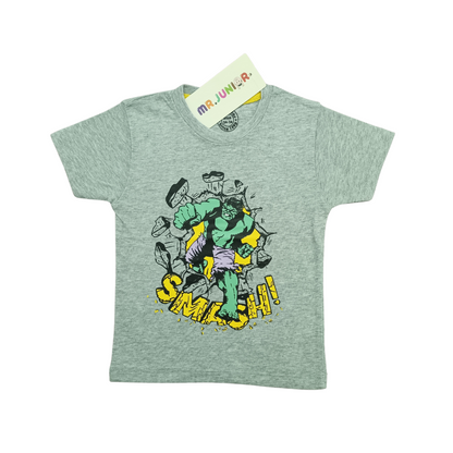 Smash Grey - Boys T-Shirt