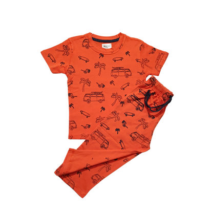 Miami Kids Orange Tracksuit