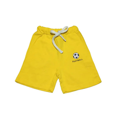 Yellow Terry Shorts Unisex