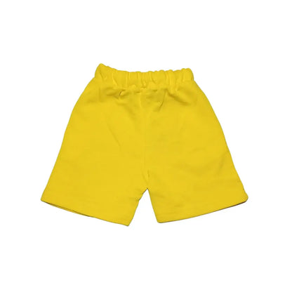 Yellow Terry Shorts Unisex