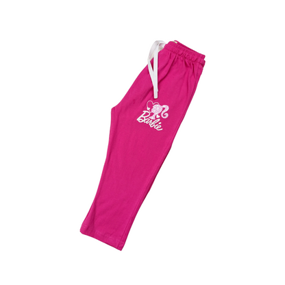 Bright Pink Barbie Girls Tracksuit